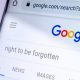 derecho al olvido siendo buscado en Google